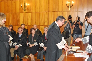 El nuevo secretario de Gobierno jura su cargo 